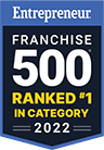 Entrepreneur | Franchise 500 2022 | Ranked #1 In Category