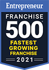 Entrepreneur | Franchise 500 2021 | Fastest Growing Franchise